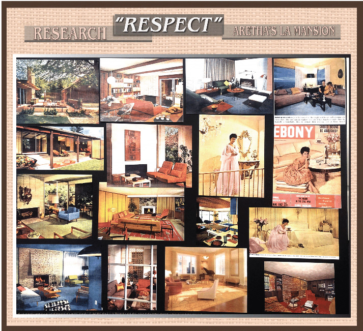 ARETHA'S LA MANSION RESEARCH
