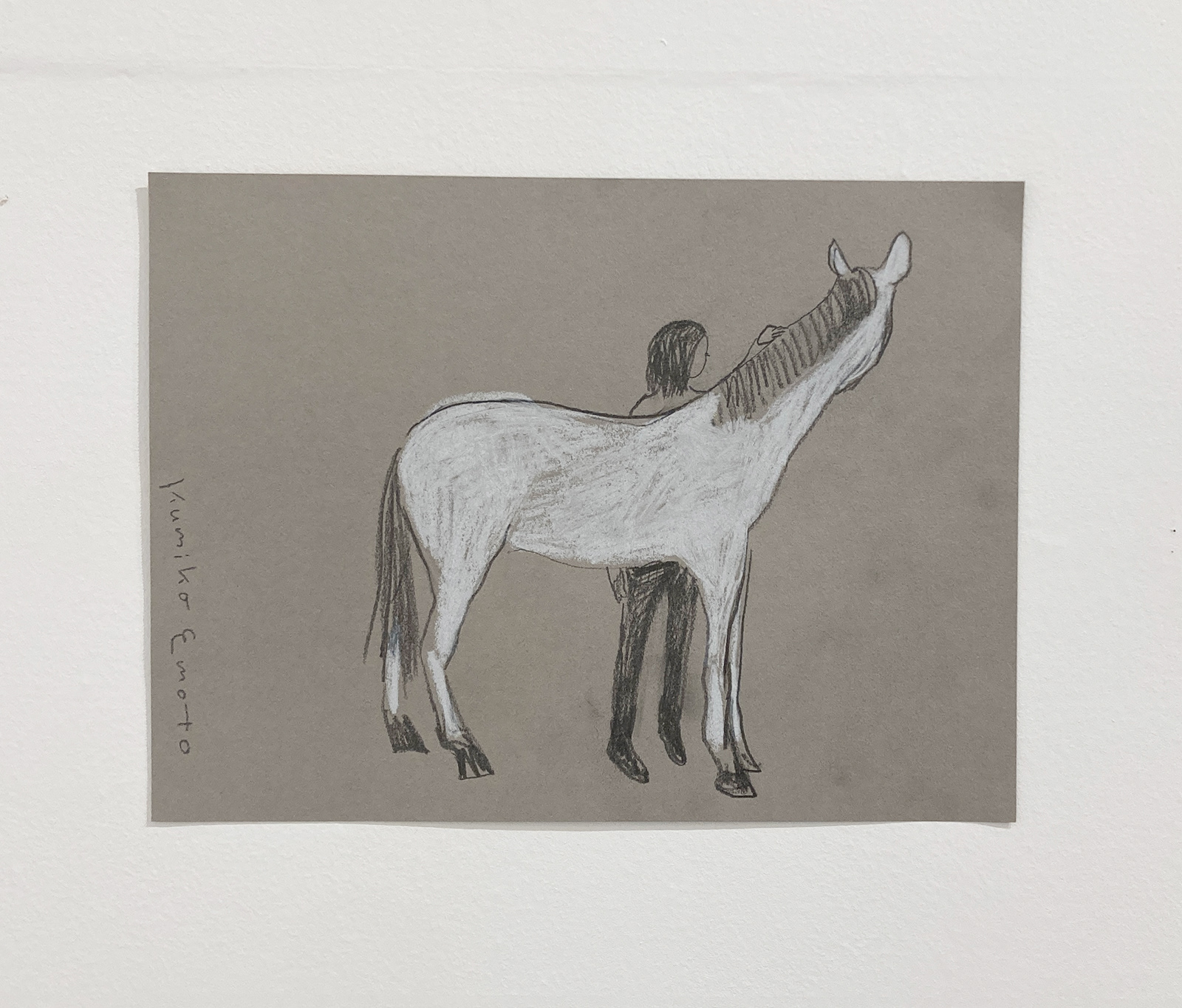 No.23 / 會本久美子『untitled』/ 素材:クラフトペーパー、鉛筆 / 制作年:2021 / サイズ:W210×H297mm / SOLD OUT