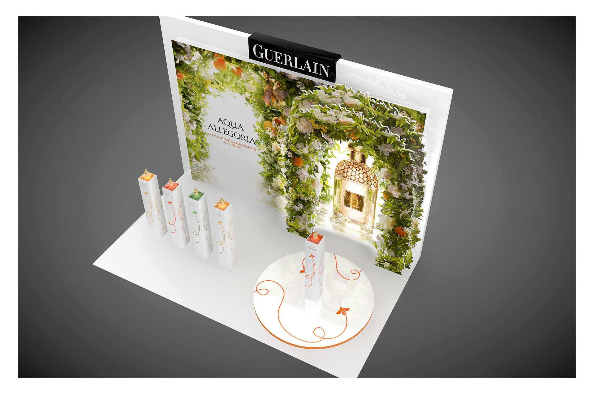 Stand 12 m2 - Vue de dessus