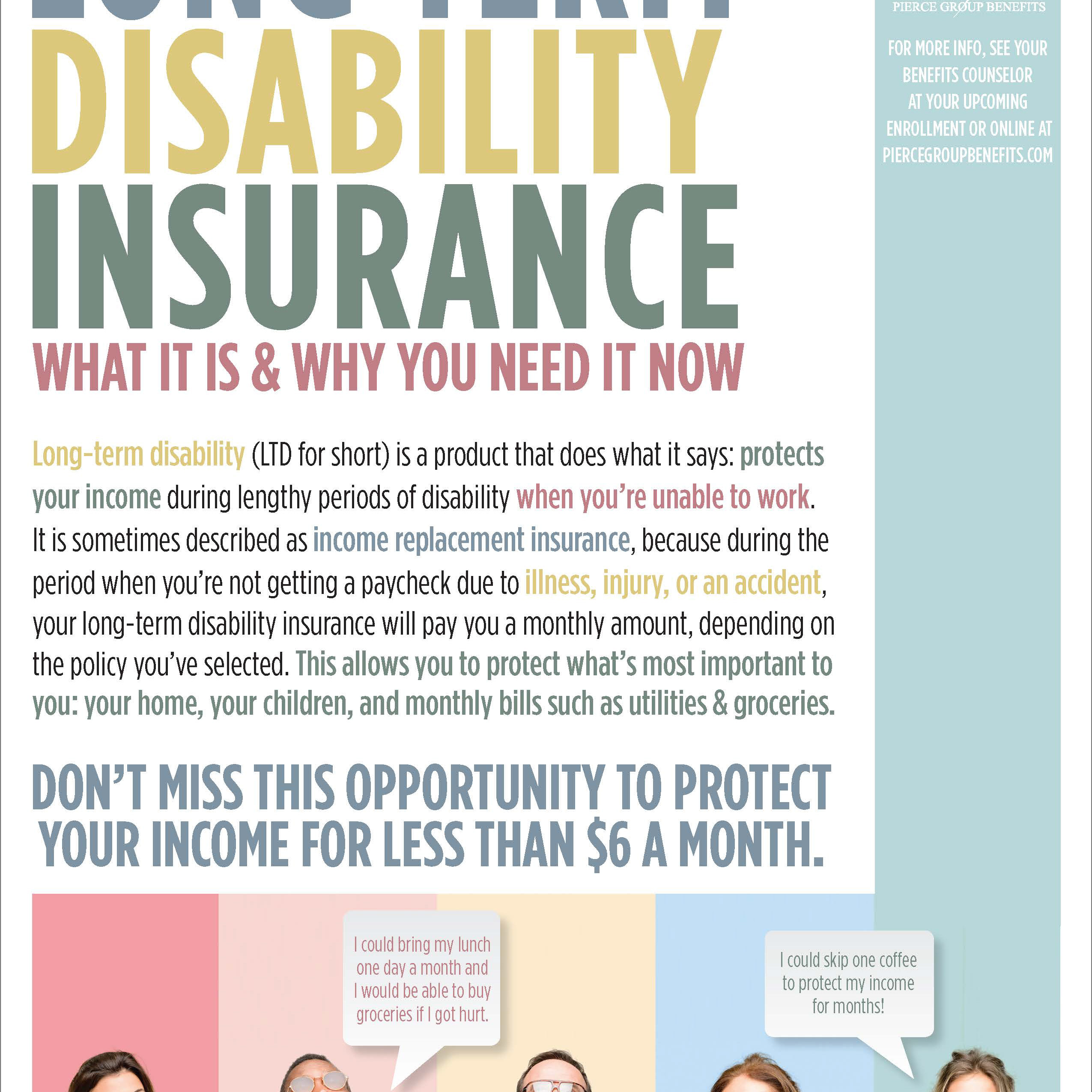 Meredith Baggett Design - Insurance Product Flyer