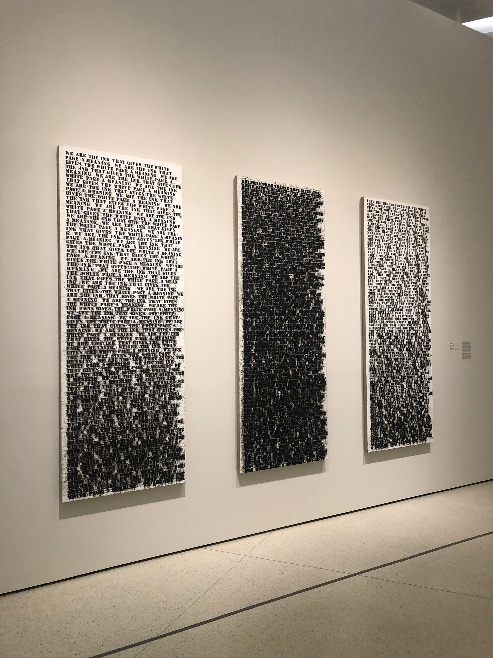 Prisoner of Love 1-3, Glenn Ligon