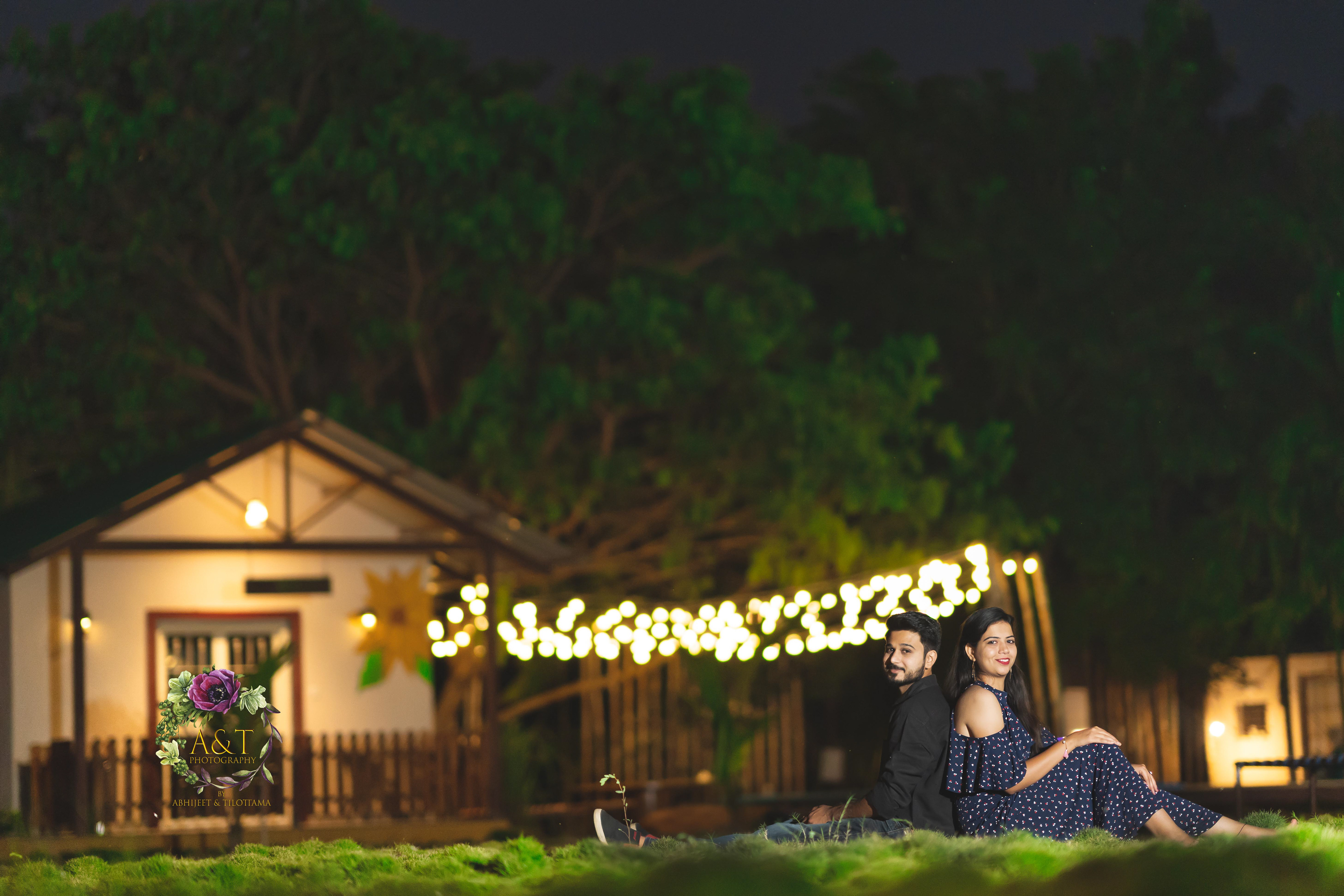 Dreamy Prewedding Photoshoot of Priyanka and Vivek at Aranyagiri Resort