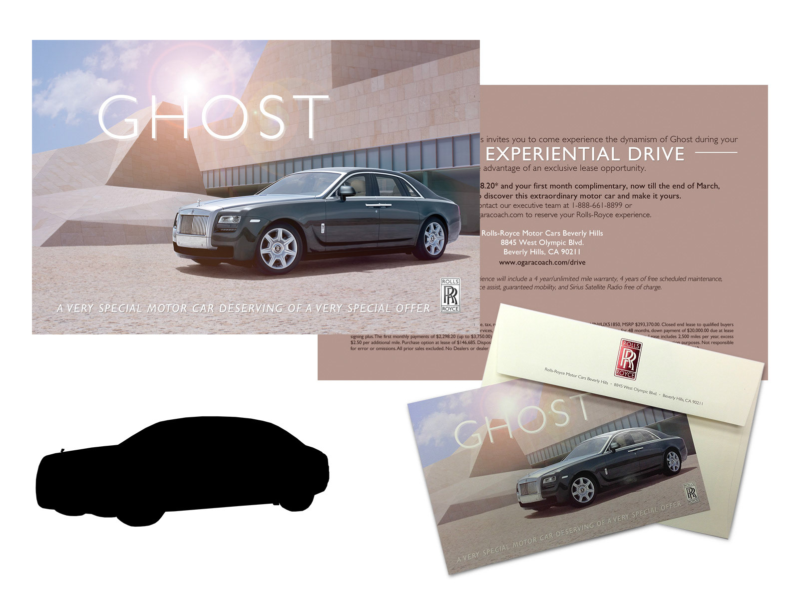 Rolls Royce® Beverly Hills Ghost Introductory Mailer