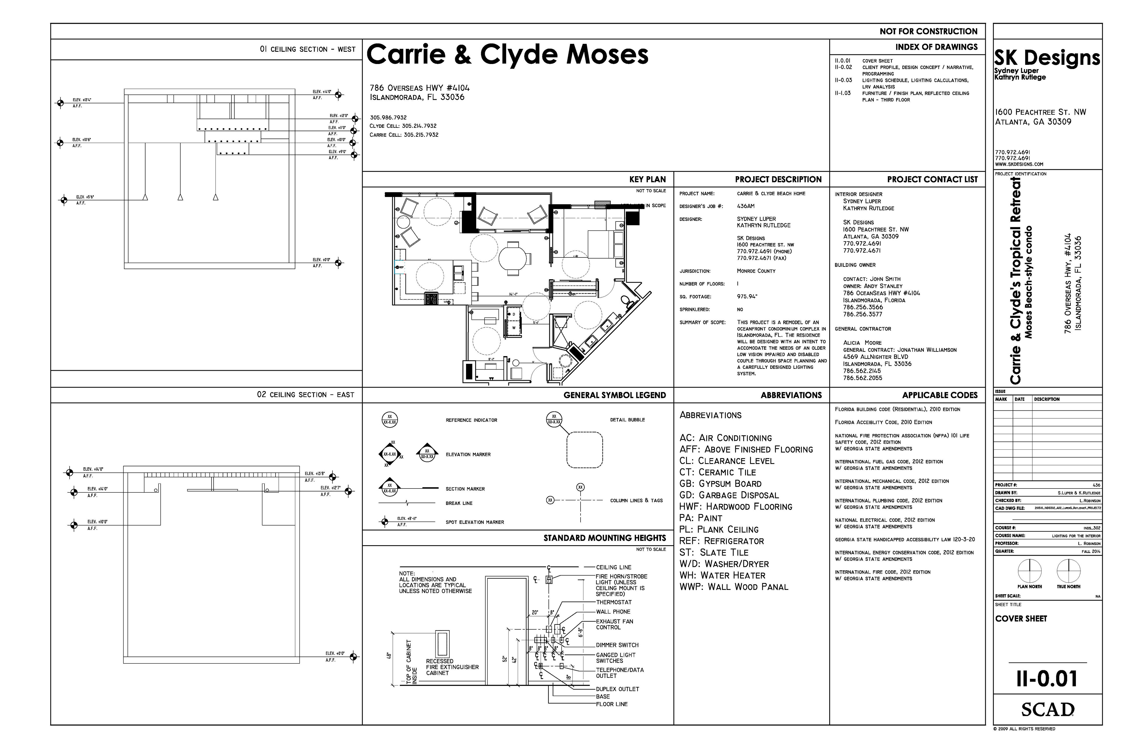 Sydney Luper Residential Lighting Design In Addition To Creating A Floor Plan And Reflected Ceiling We Prepared Few Lighting Details Such As Schedule Calculations
