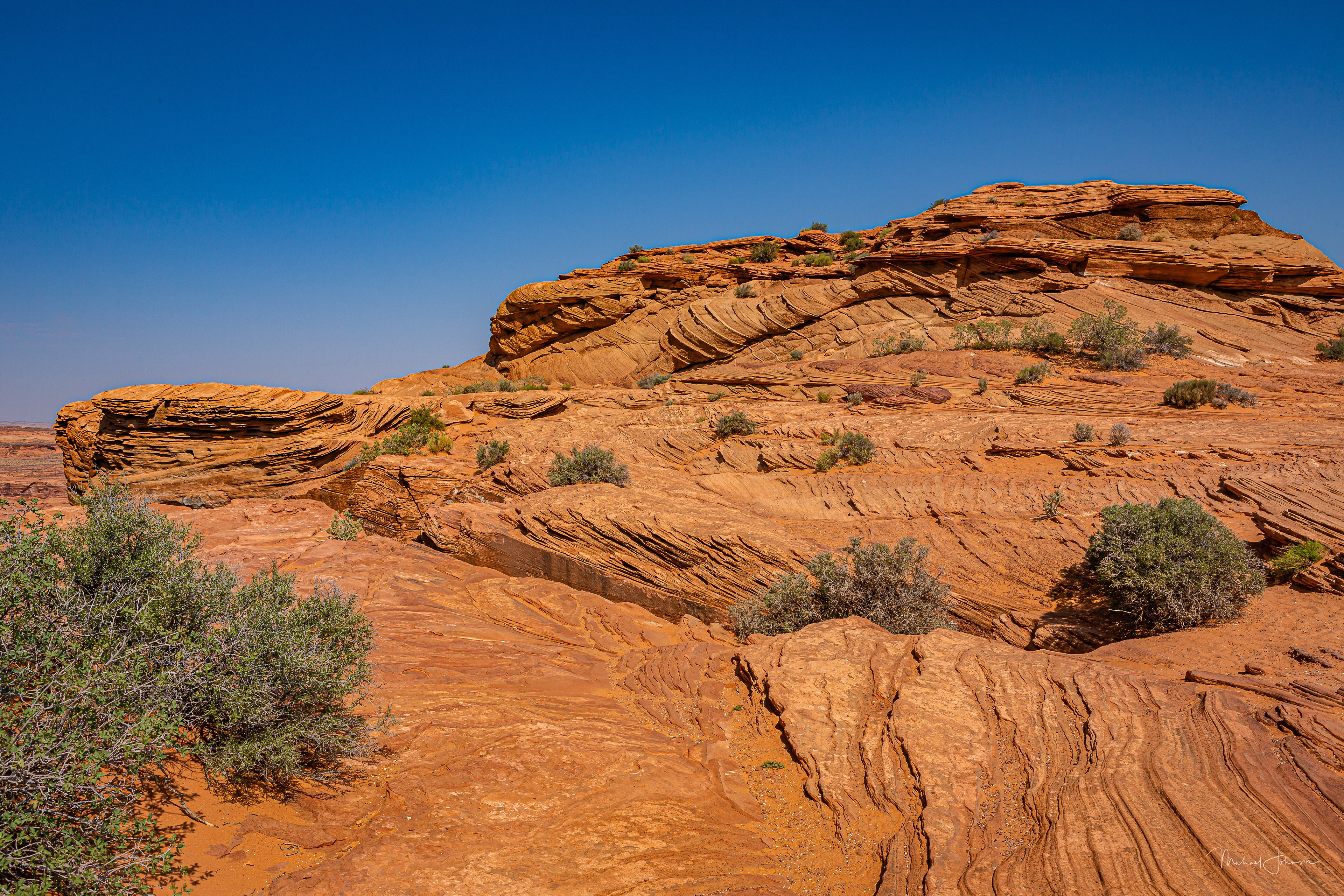 Horseshoe Bend Overlook - Rock Formation