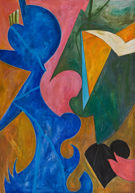 So Good to Feel Good (1995) Oil on canvas, 102x72