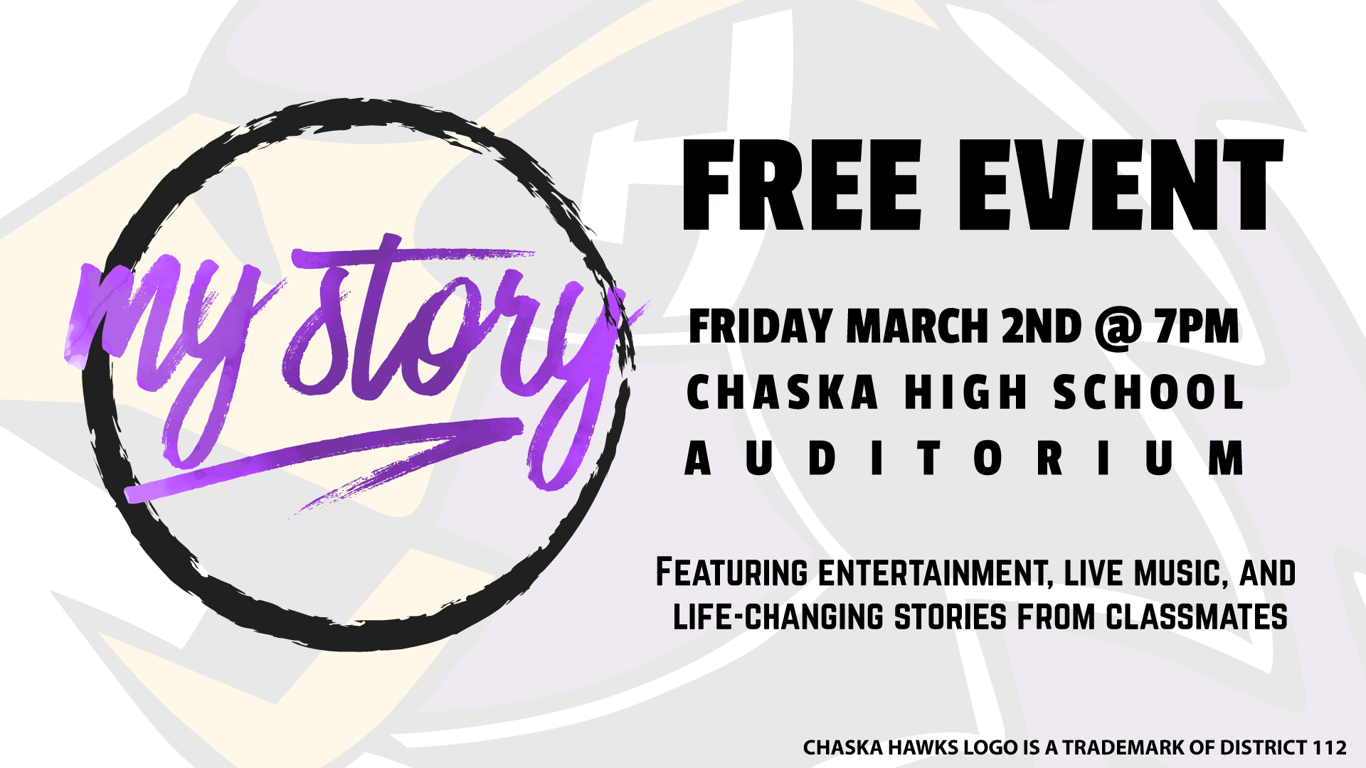 My Story Facebook Event Header
