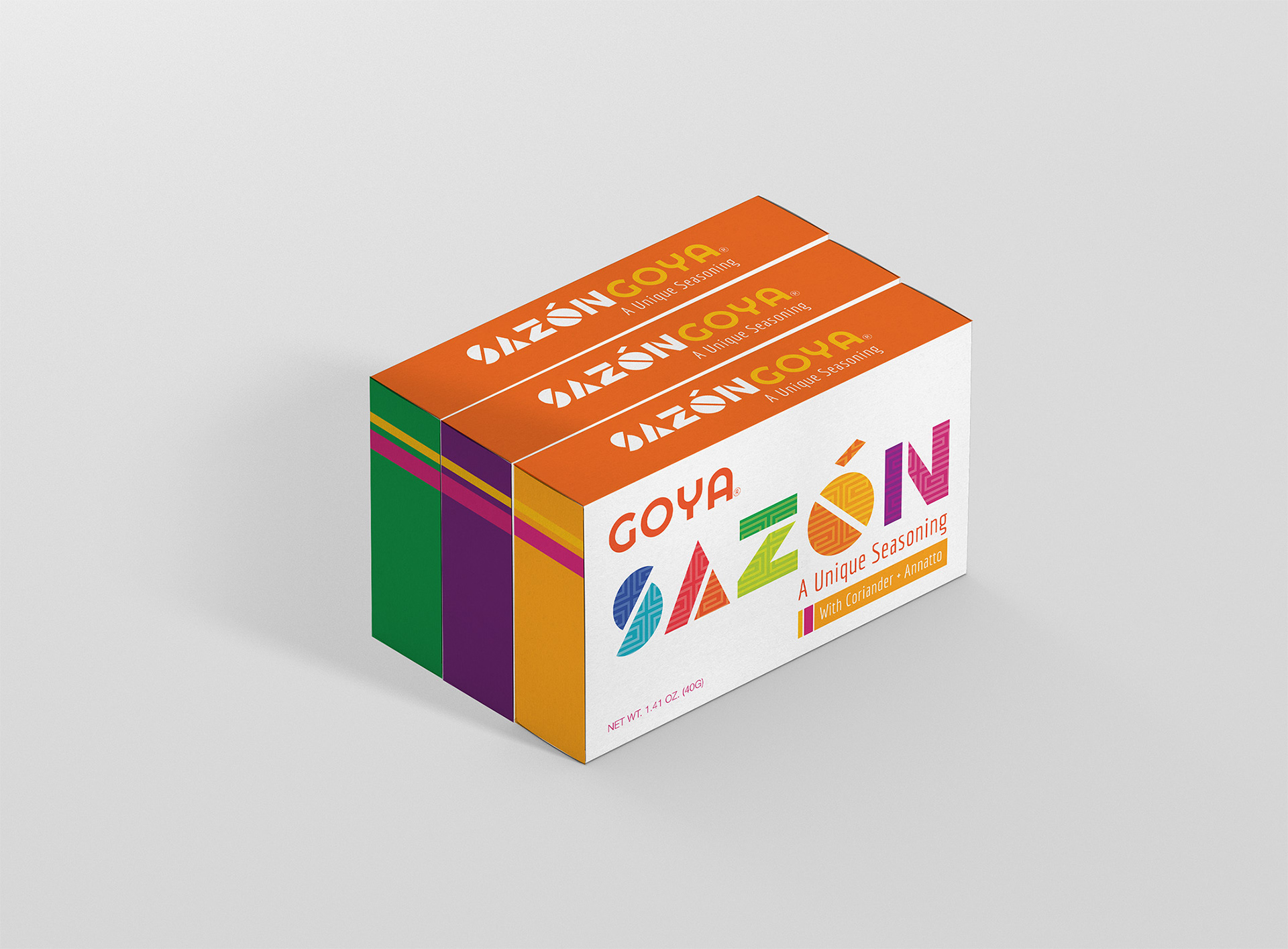 Sazon Goya Packaging Redesign