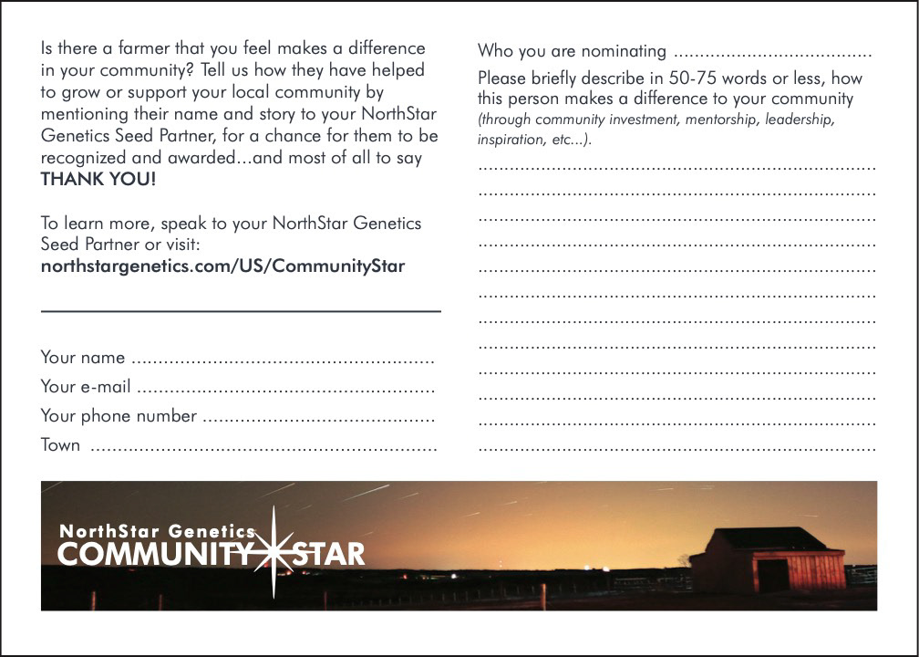 Postcard Nomination Form