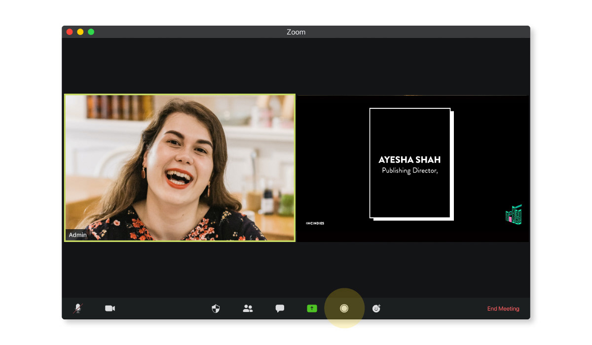 Presentation deck used during virtual event