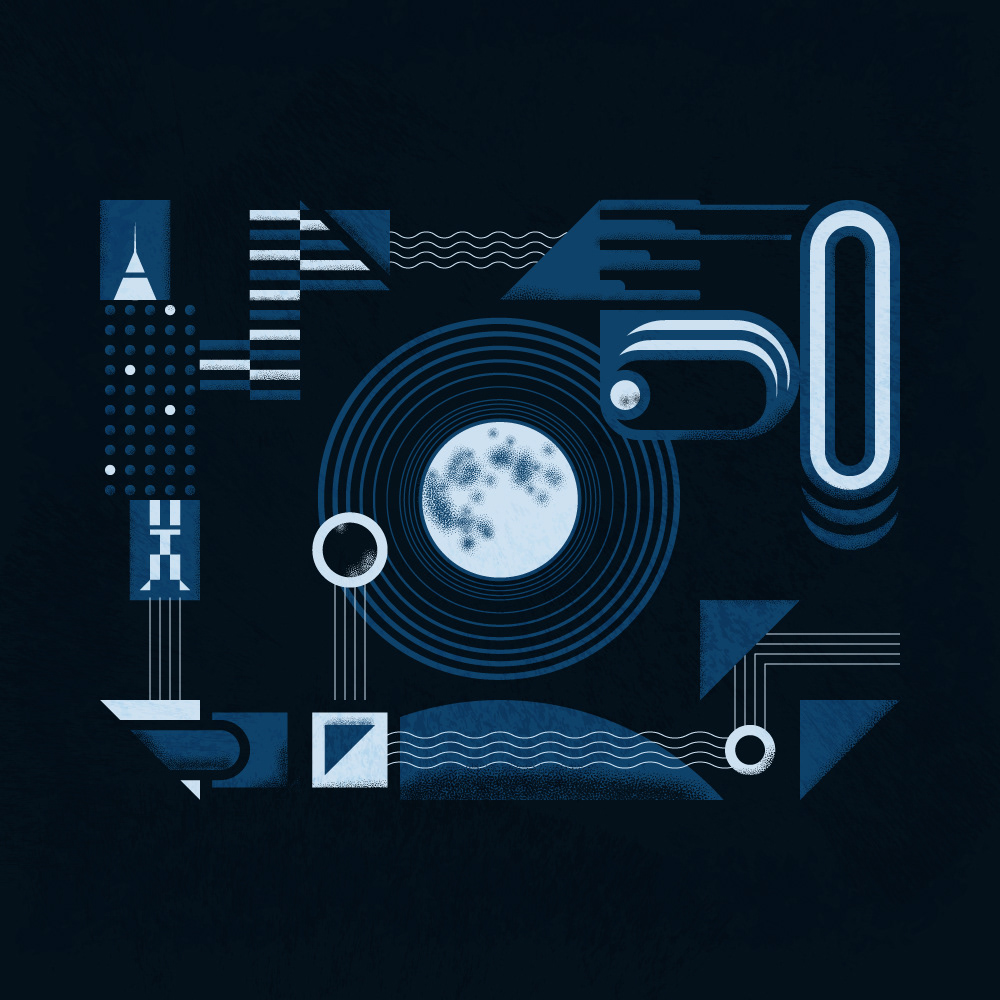 Monday Shapes 002 by Pencil Club Design