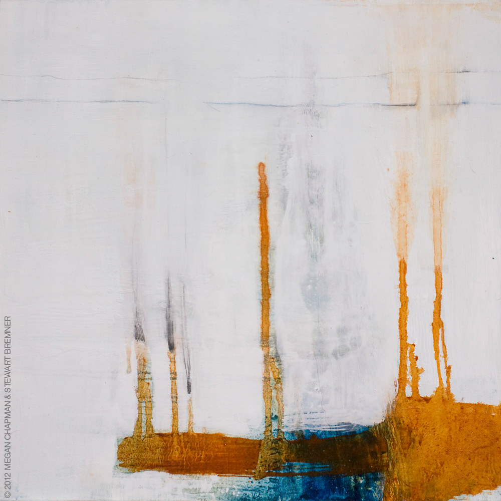 Some other future / June 2012 / Mixed media on panel / 30x30cm / Sold