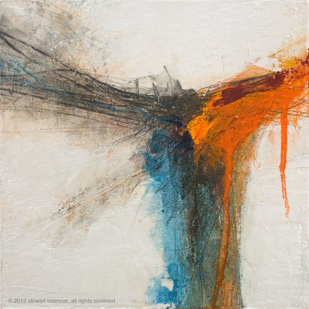 The only constant / February 2012 / Mixed media on panel / 30x30cm / Sold