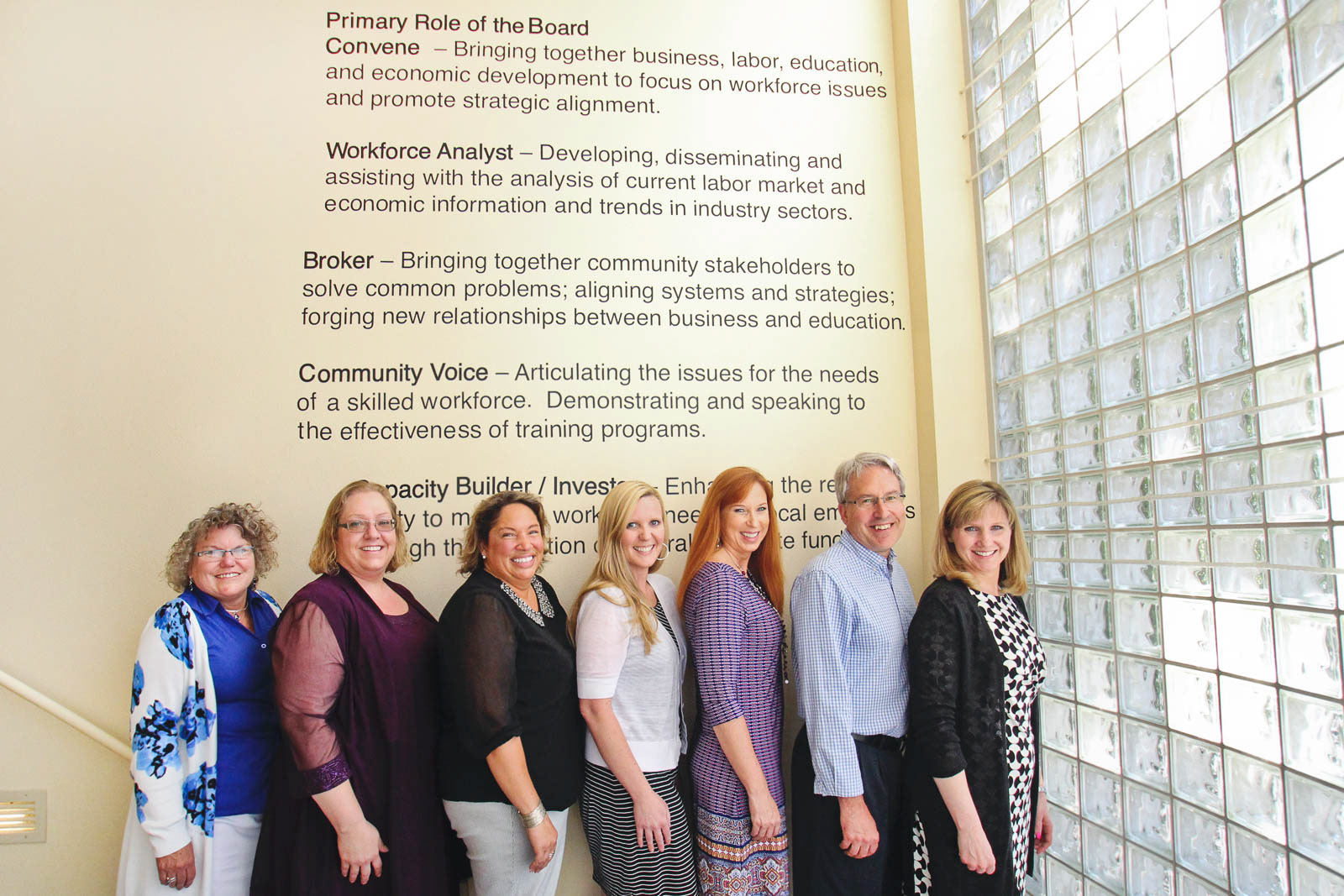 Group of Lane Workforce Partnership members