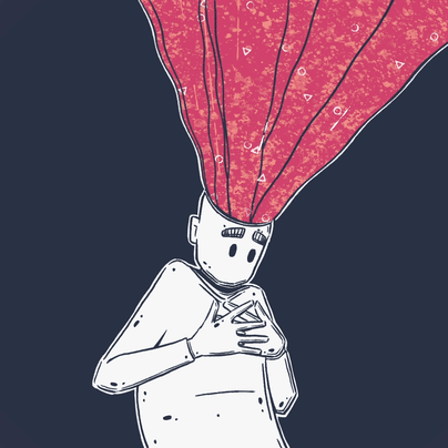 anxiety balloon gif