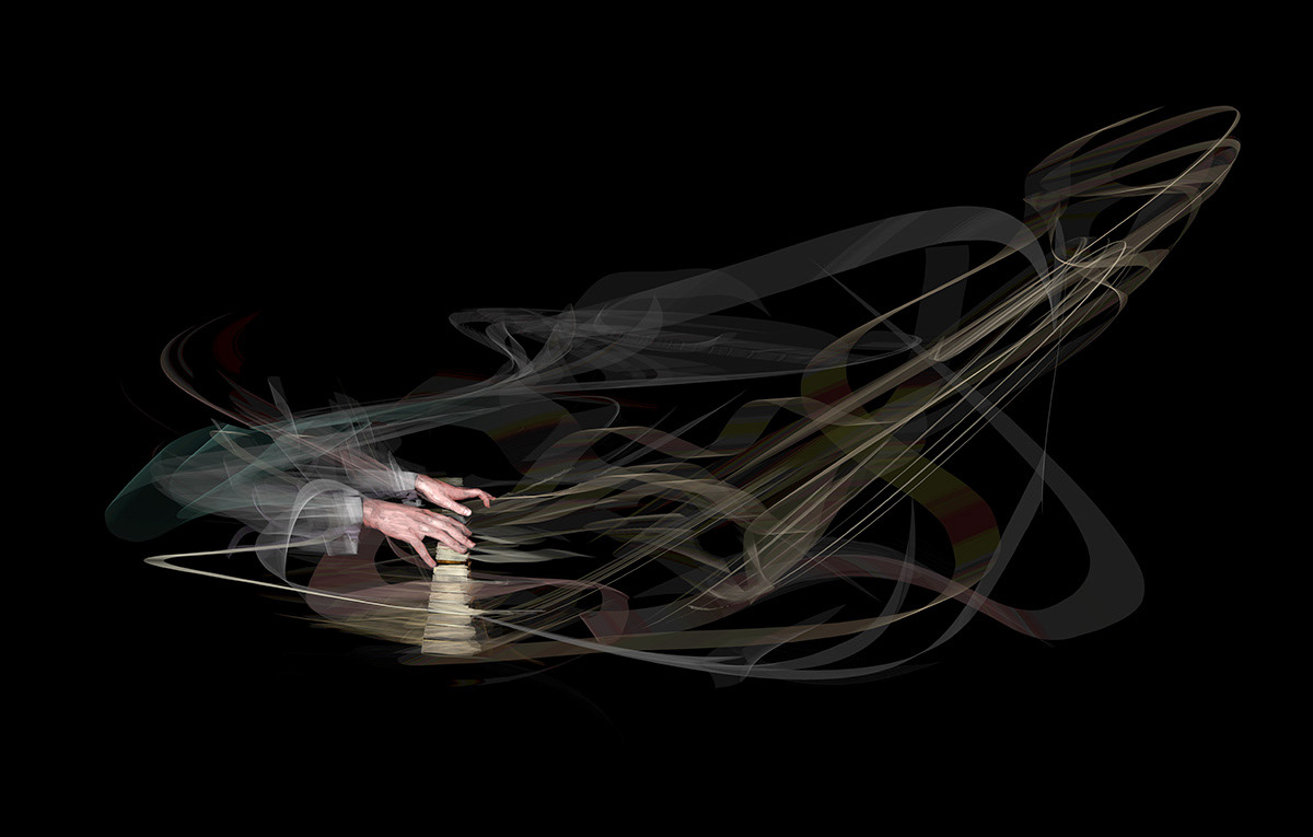 Pianist, 2012. Digital painting
