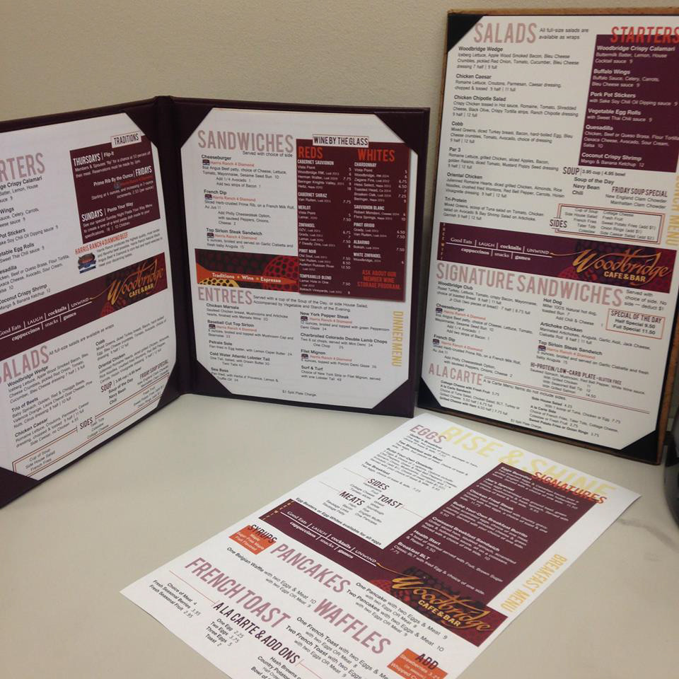 Kristine Roberson - Menu Design Kristine Roberson - Menu Design