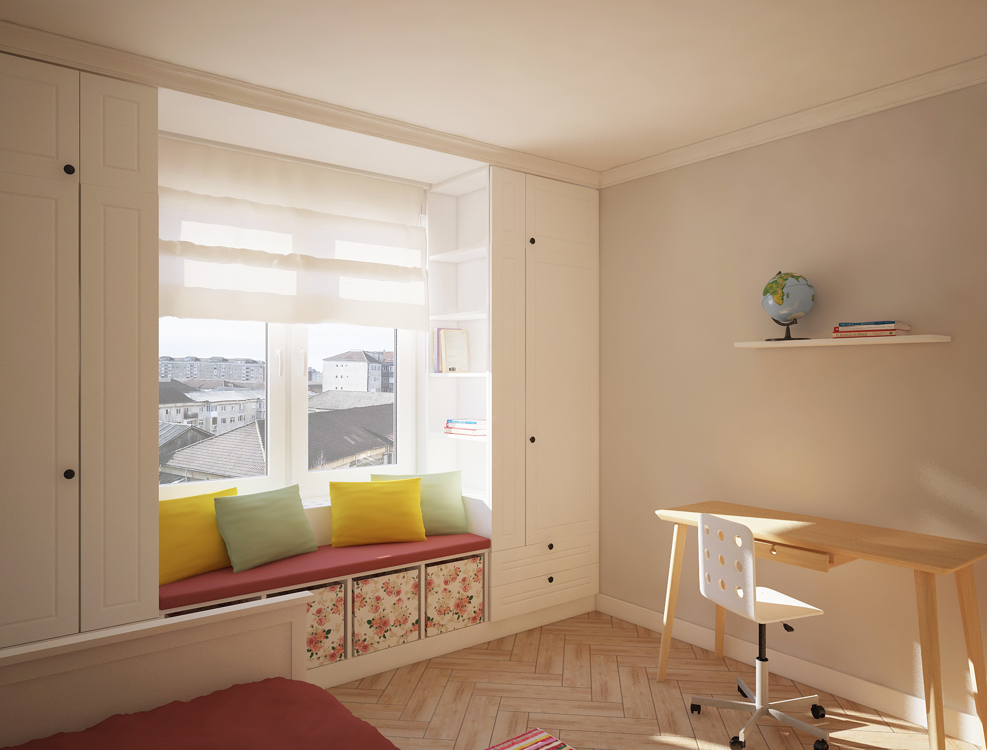 design interior camera copii