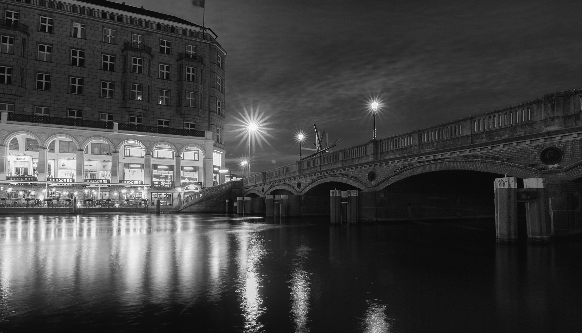 Reesendammbrücke, Hamburg, Fotobagaluten