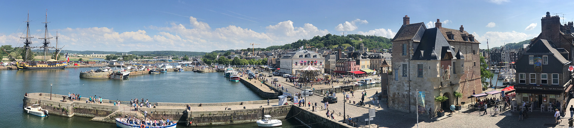 Honfleur from our hotel