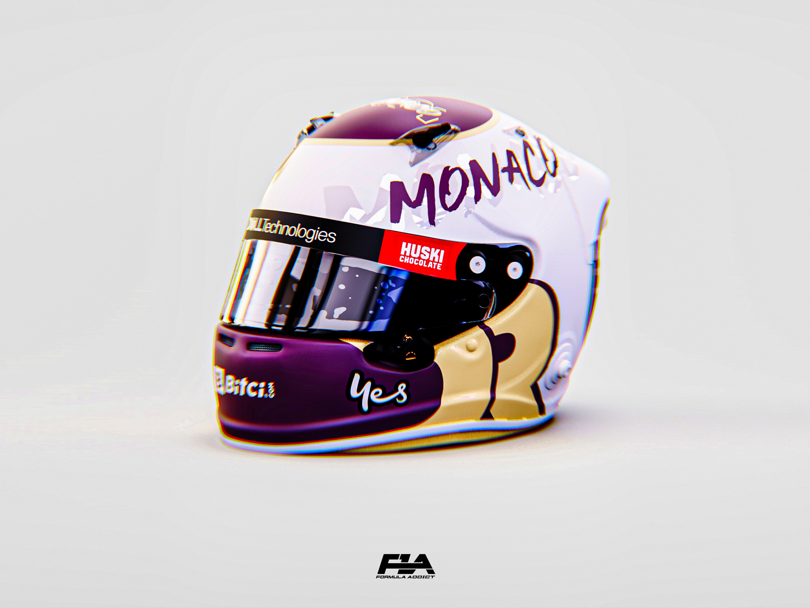 EFE AKCAY Daniel Ricciardo Monaco GP concept helmet