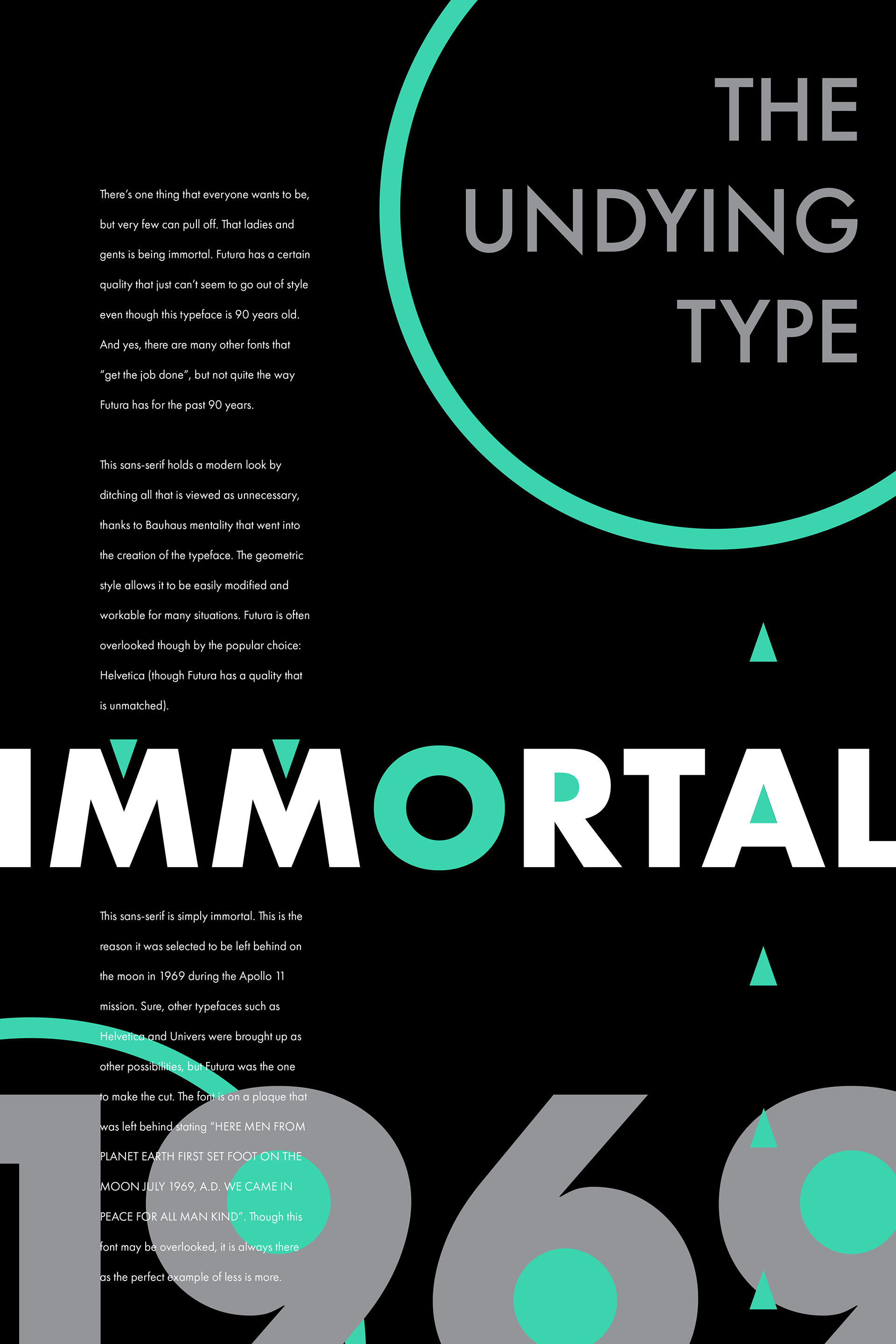 Undying message essay image