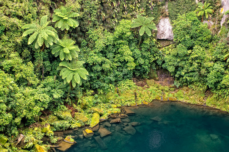Lake at Omanawa Falls - Bay of Plenty