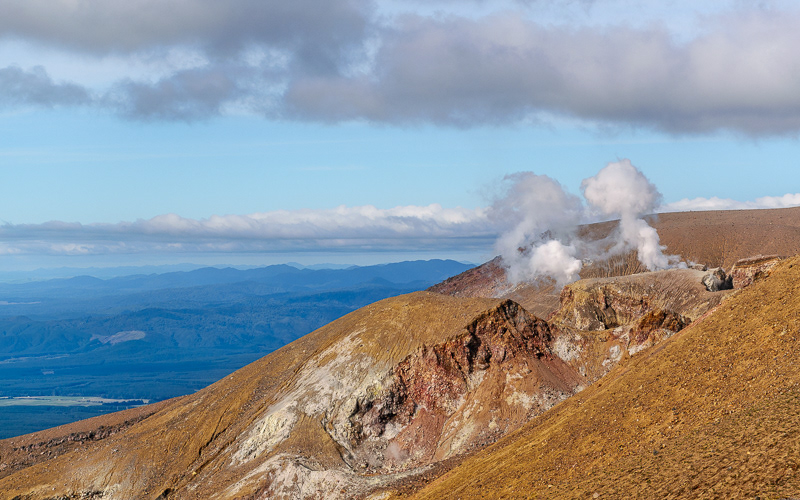 Steam vents, Roropaunga,  Tongariro National Park - Manawatu-Wanganui 
