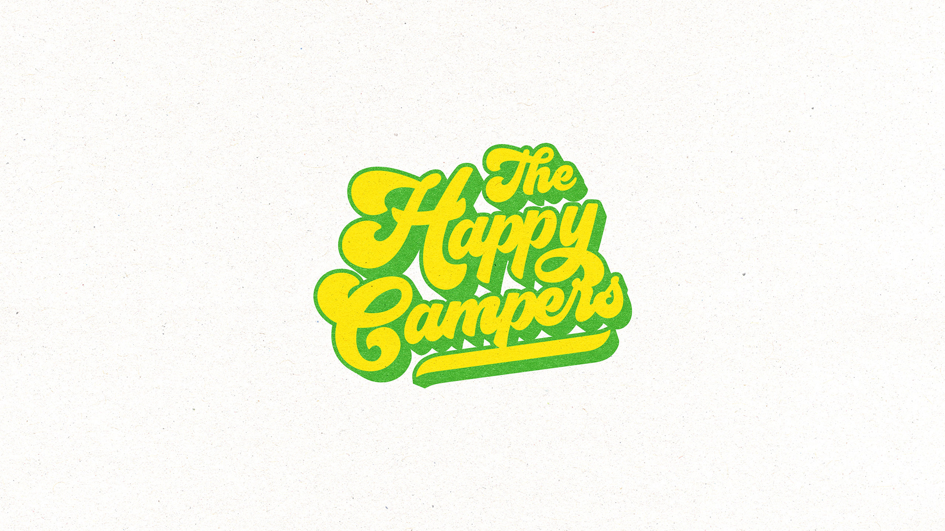 The Happy Campers Cannabis Logo Design by Jeffrey Dirkse