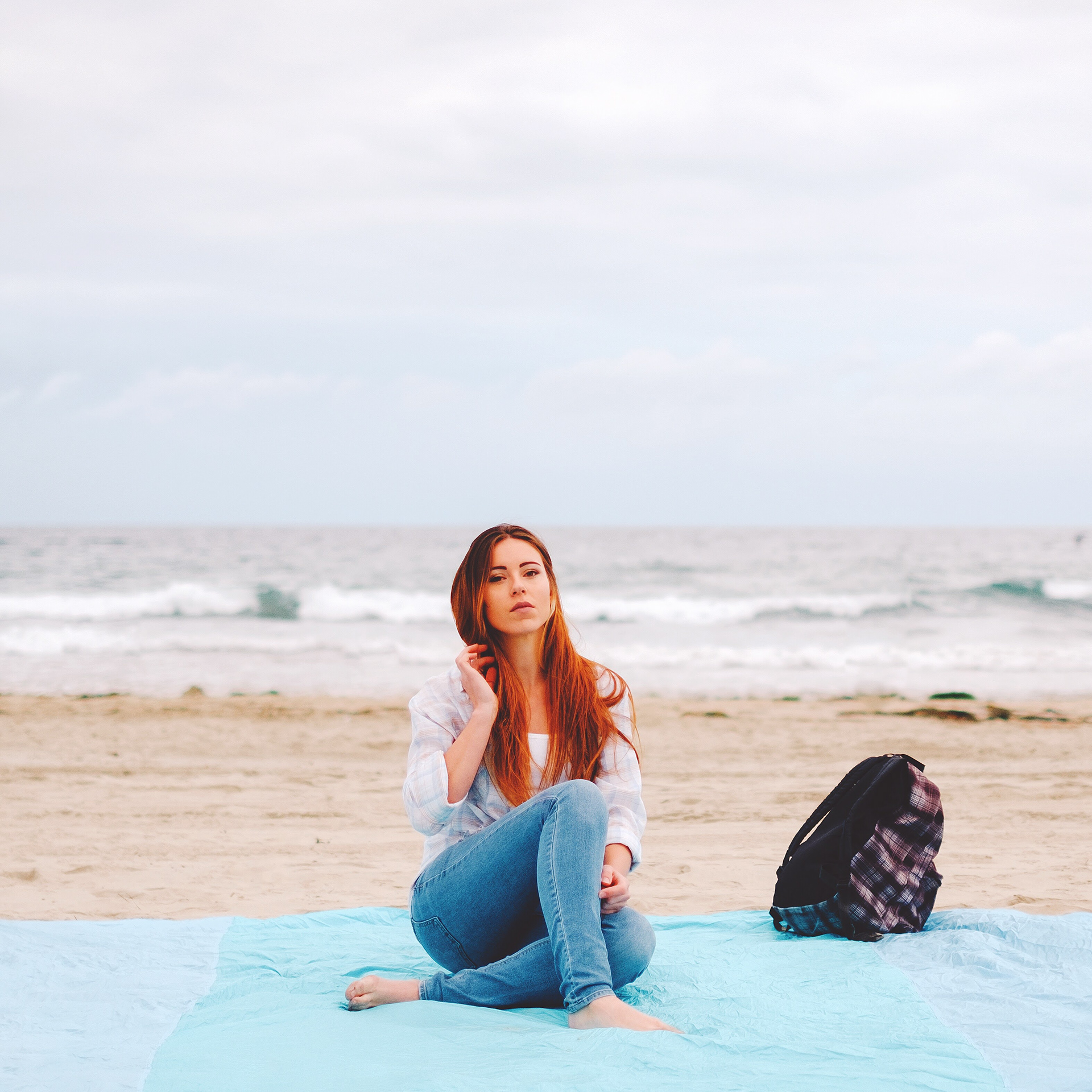 Modeling and lifestyle shot with Erica Reel