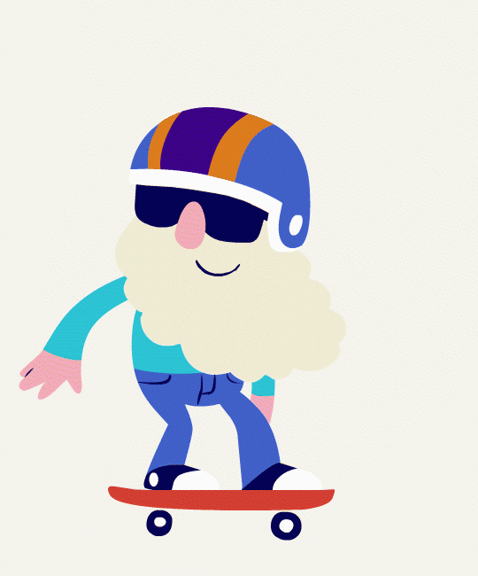 This old man skater