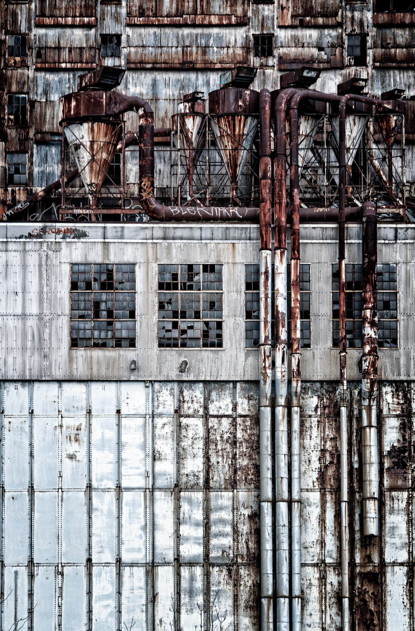 Grain Storage Detail 1, Montreal Quebec