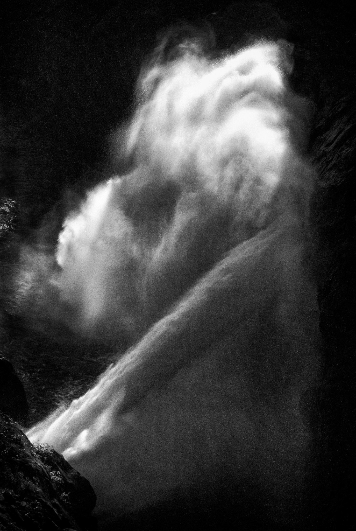 Escaping Water from Dam