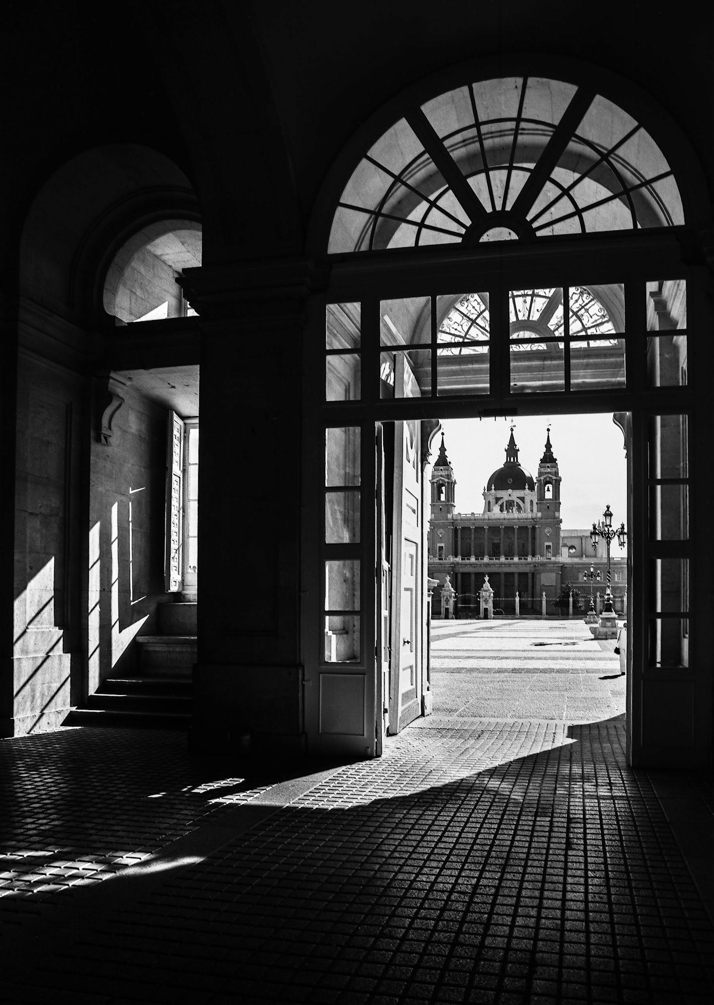 Royal Palace of Madrid Spain Entrance