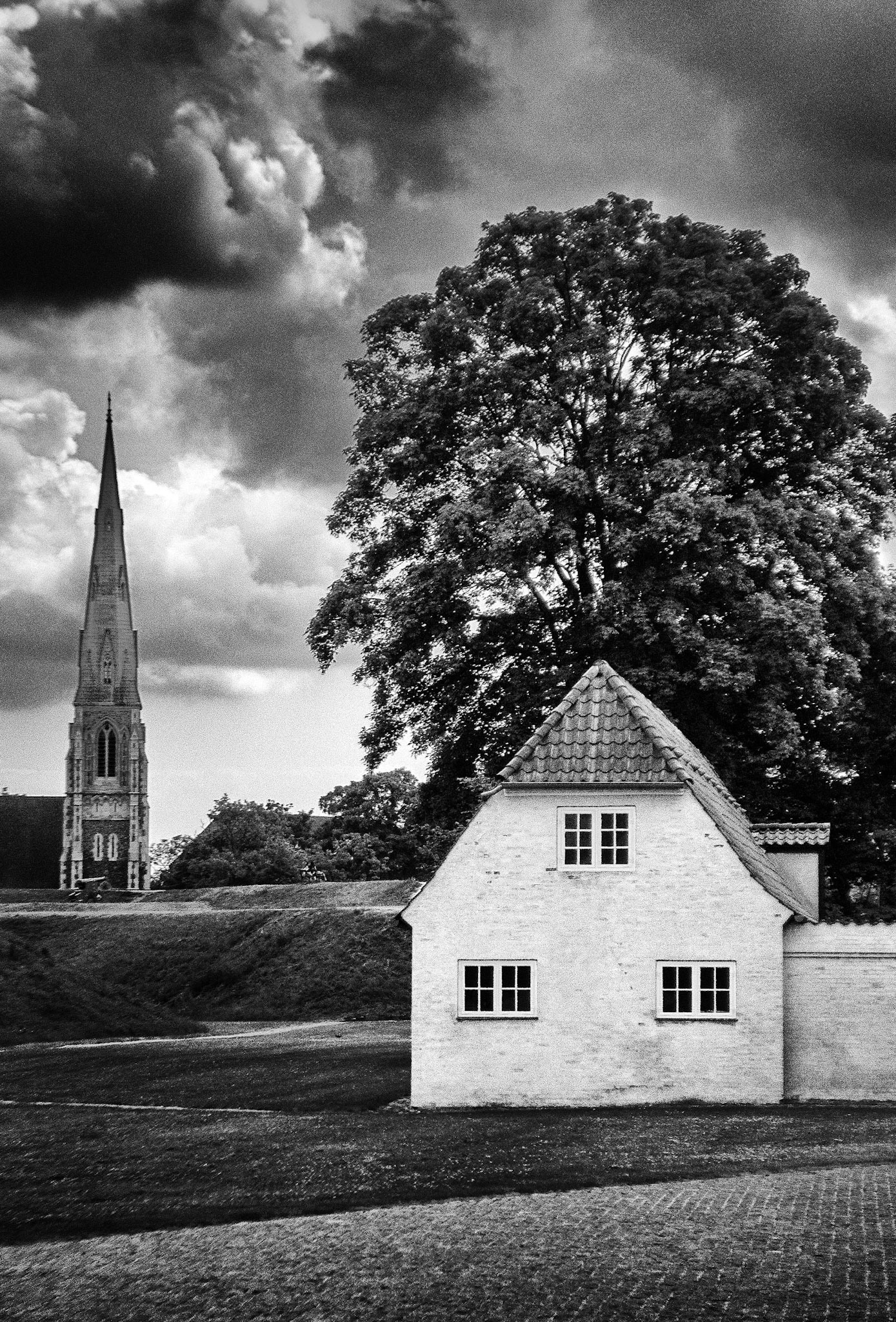 Kastellet and Chruch - Copenhagen