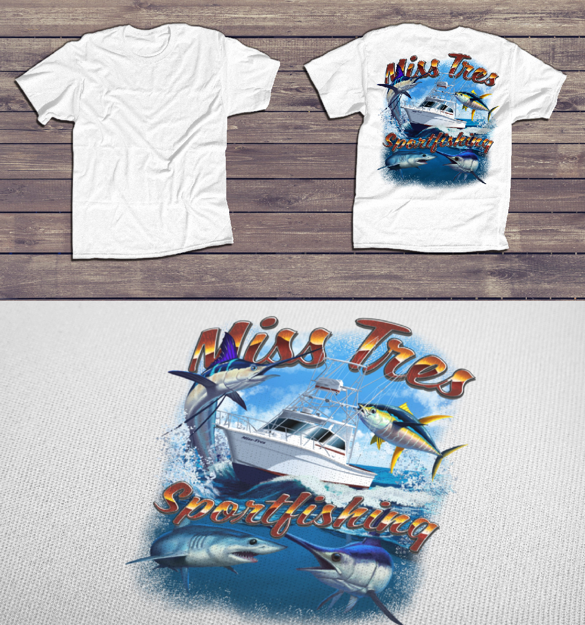 Charter Boat T-Shirt