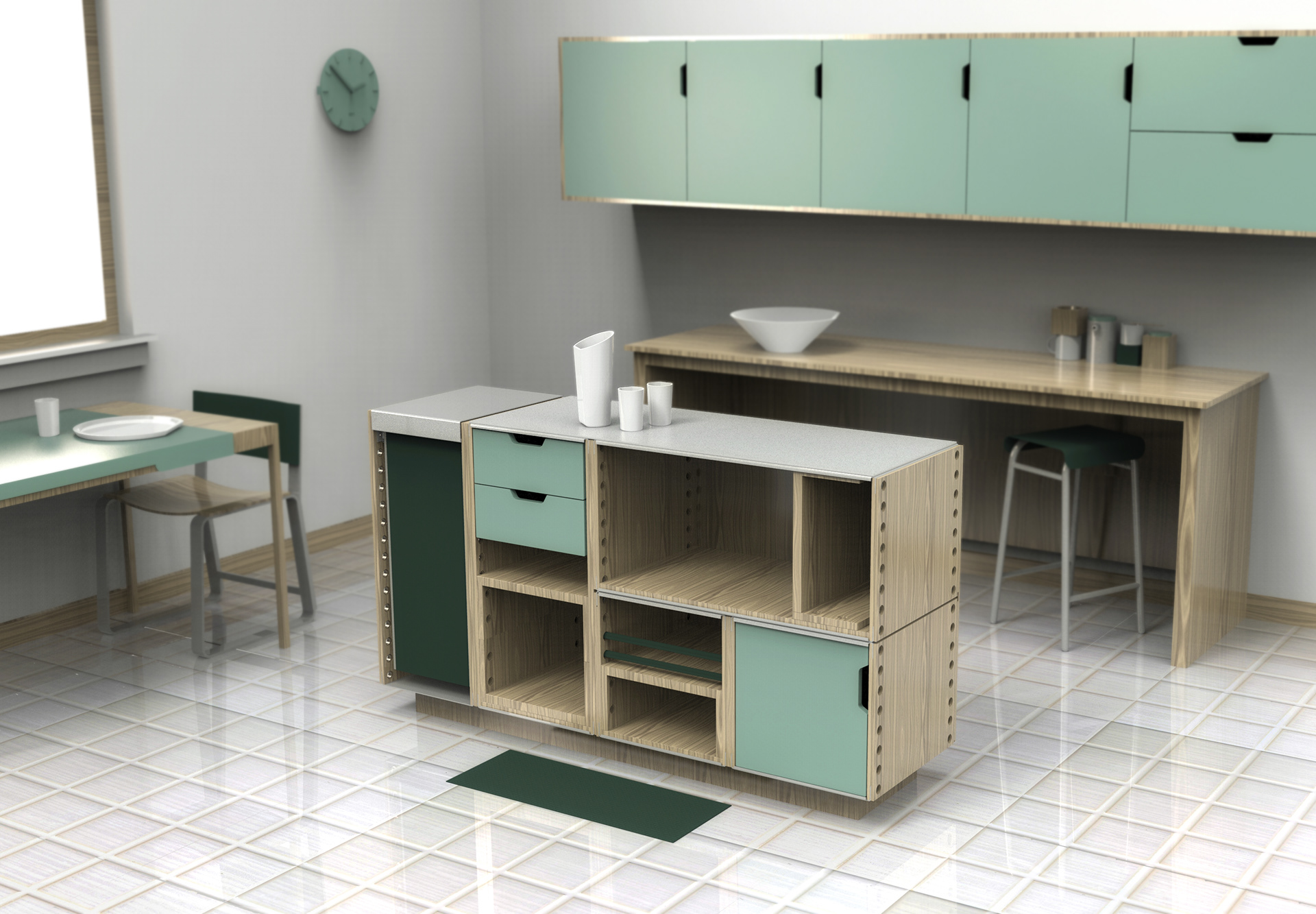 Elisabeth Morris Issi Cabinet Icff Furniture Design