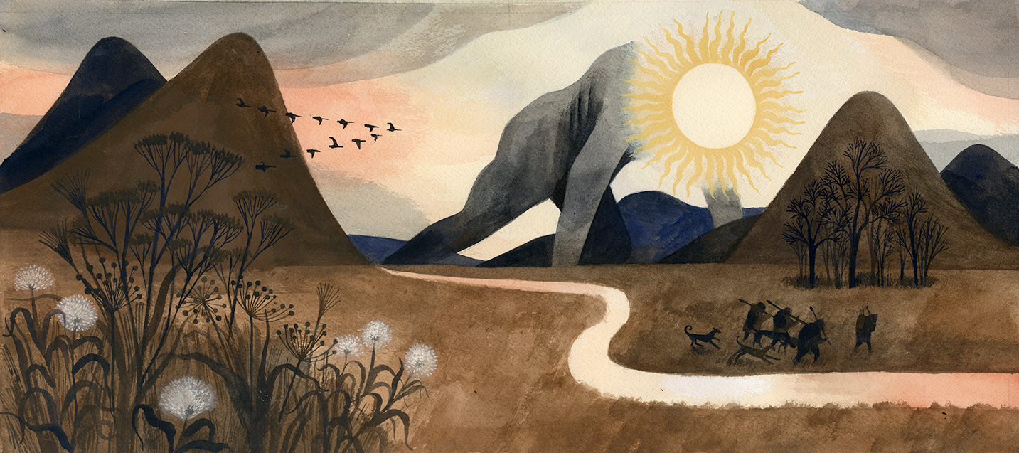 From 'The Shortest Day' by Susan Cooper, illustrated by Carson Ellis
