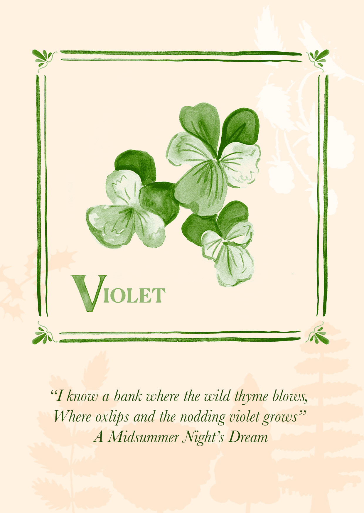 Postcard/sign design