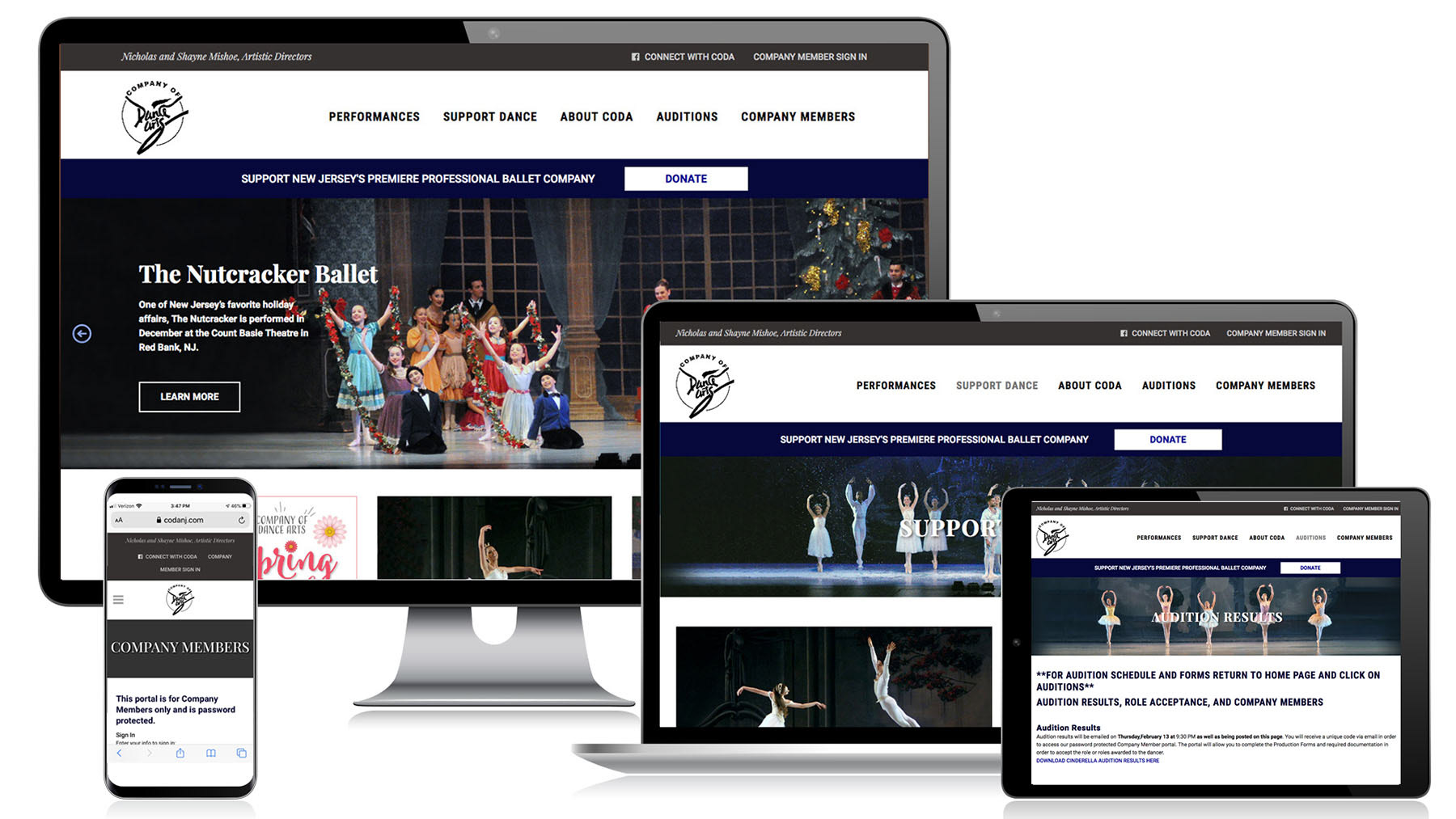 Website design