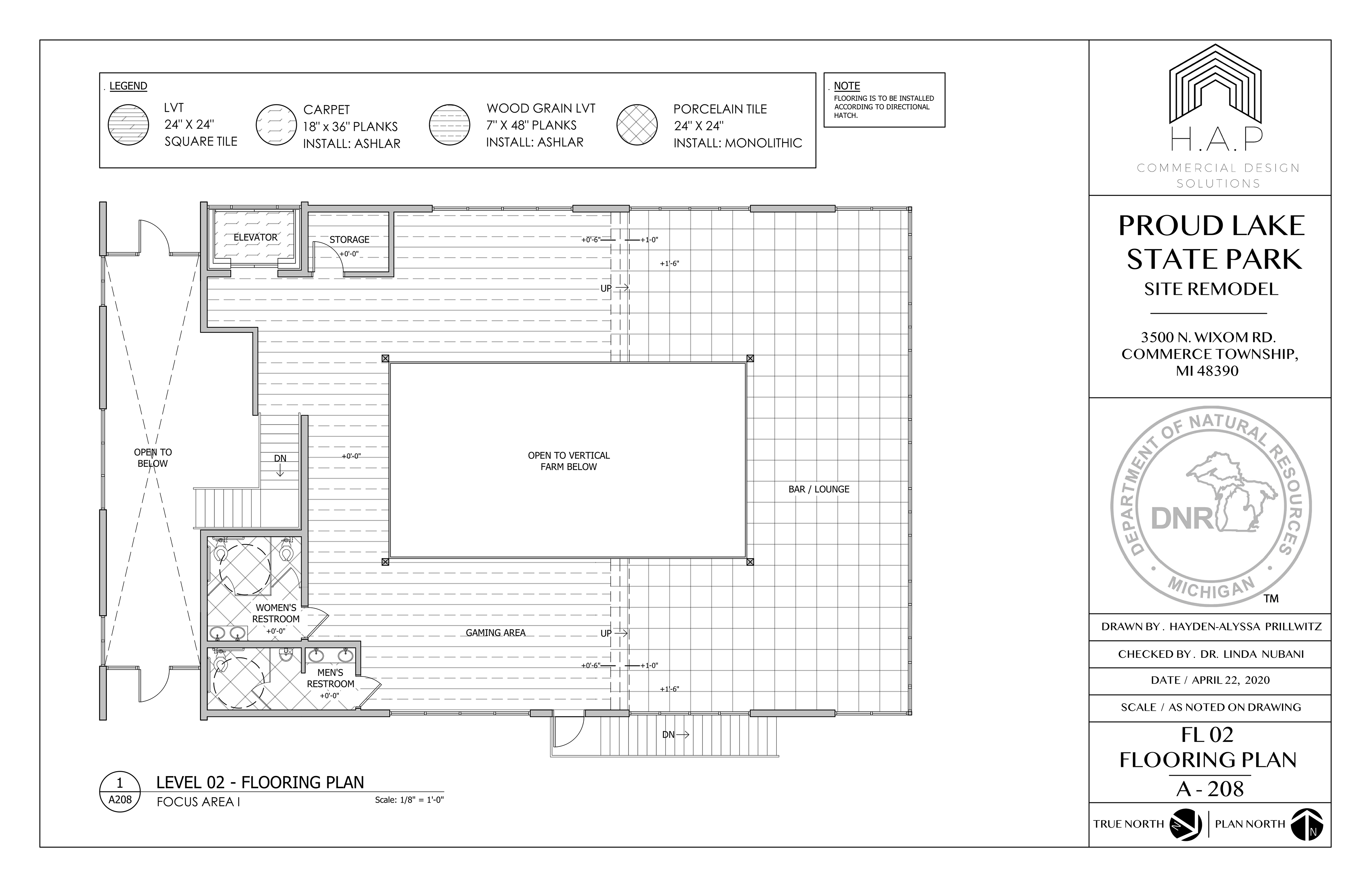 Building 1 . FL 02 . Flooring Plan