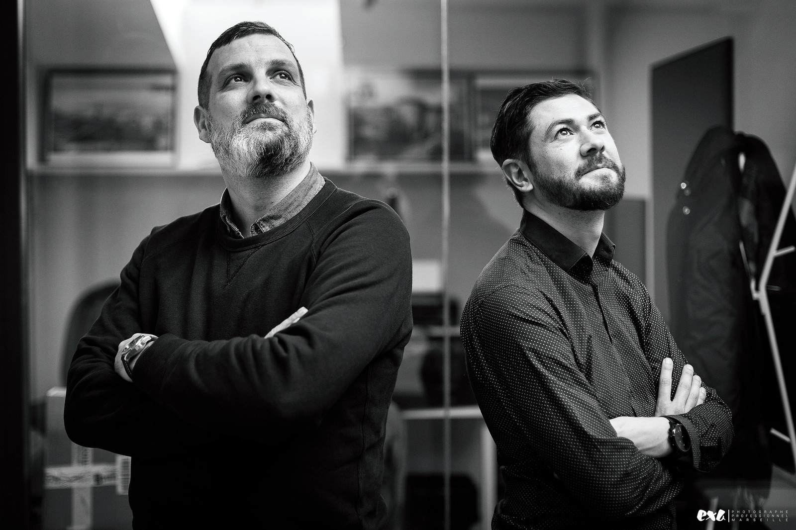 Portraits de Olivier & Sébastien Agence So-Images (Exa photographie Photographe à Marseille)