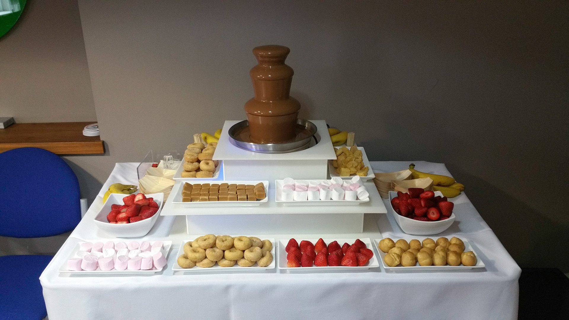 Single Chocolate Fountain hire from £265