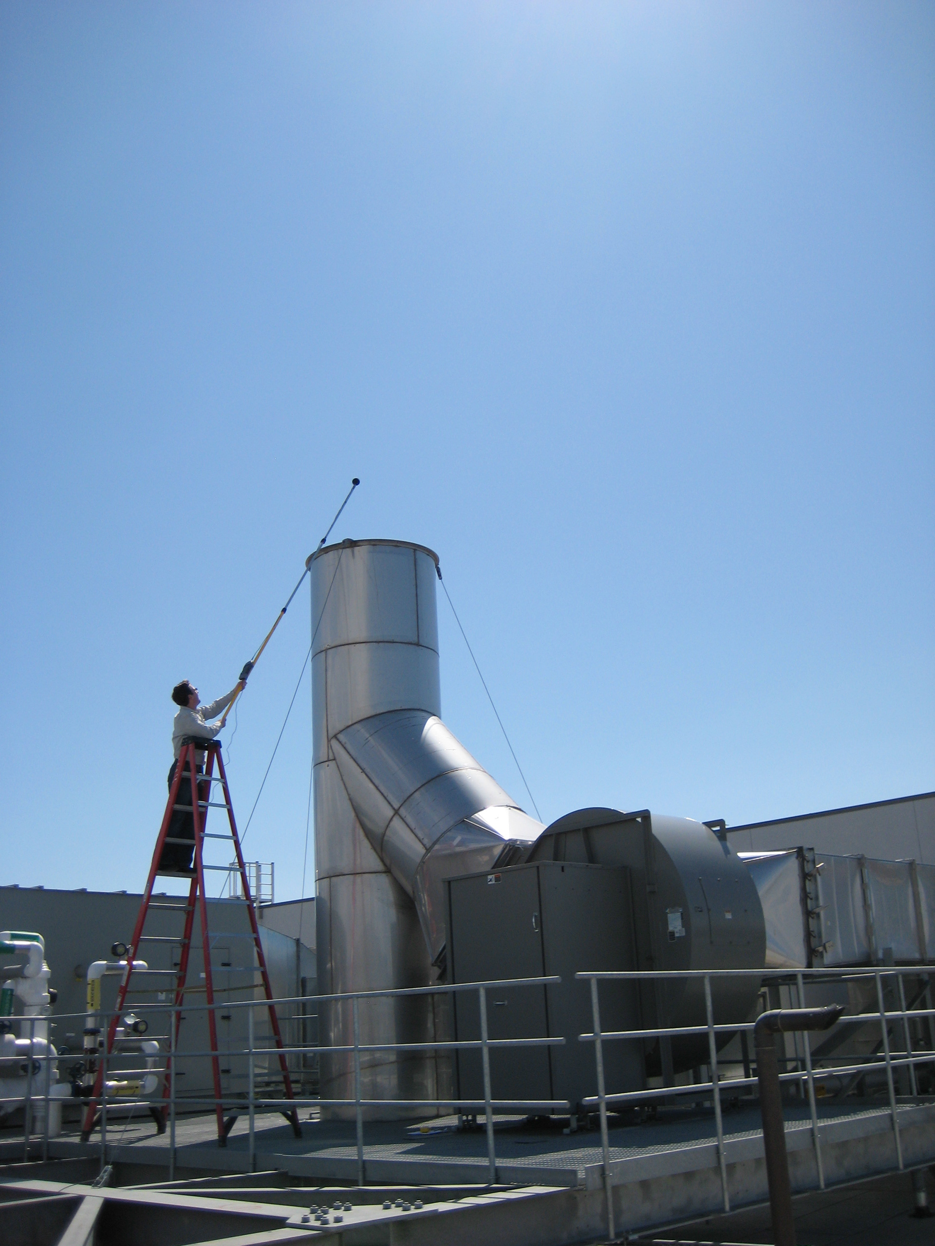 rooftop fan noise testing