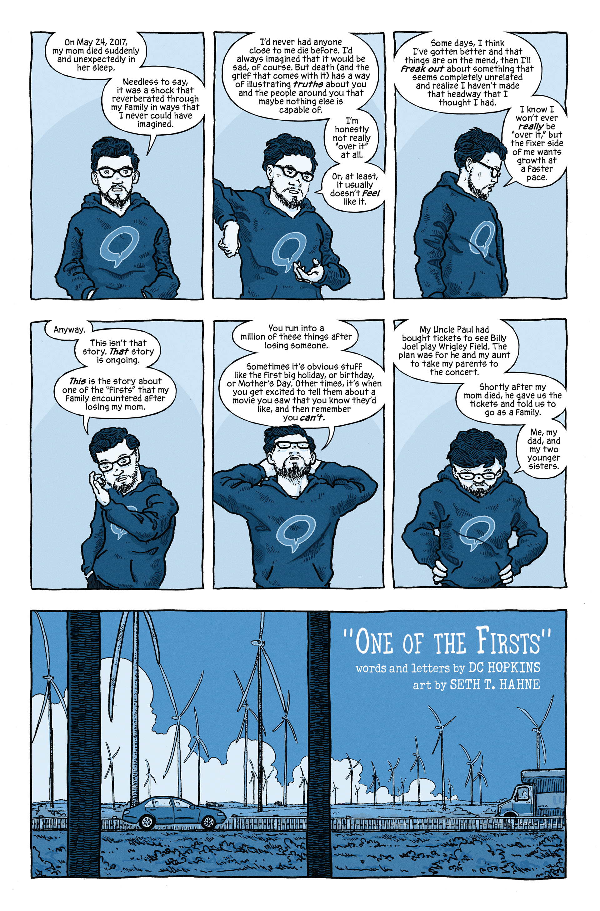 "One of the Firsts" © 2019 DC Hopkins