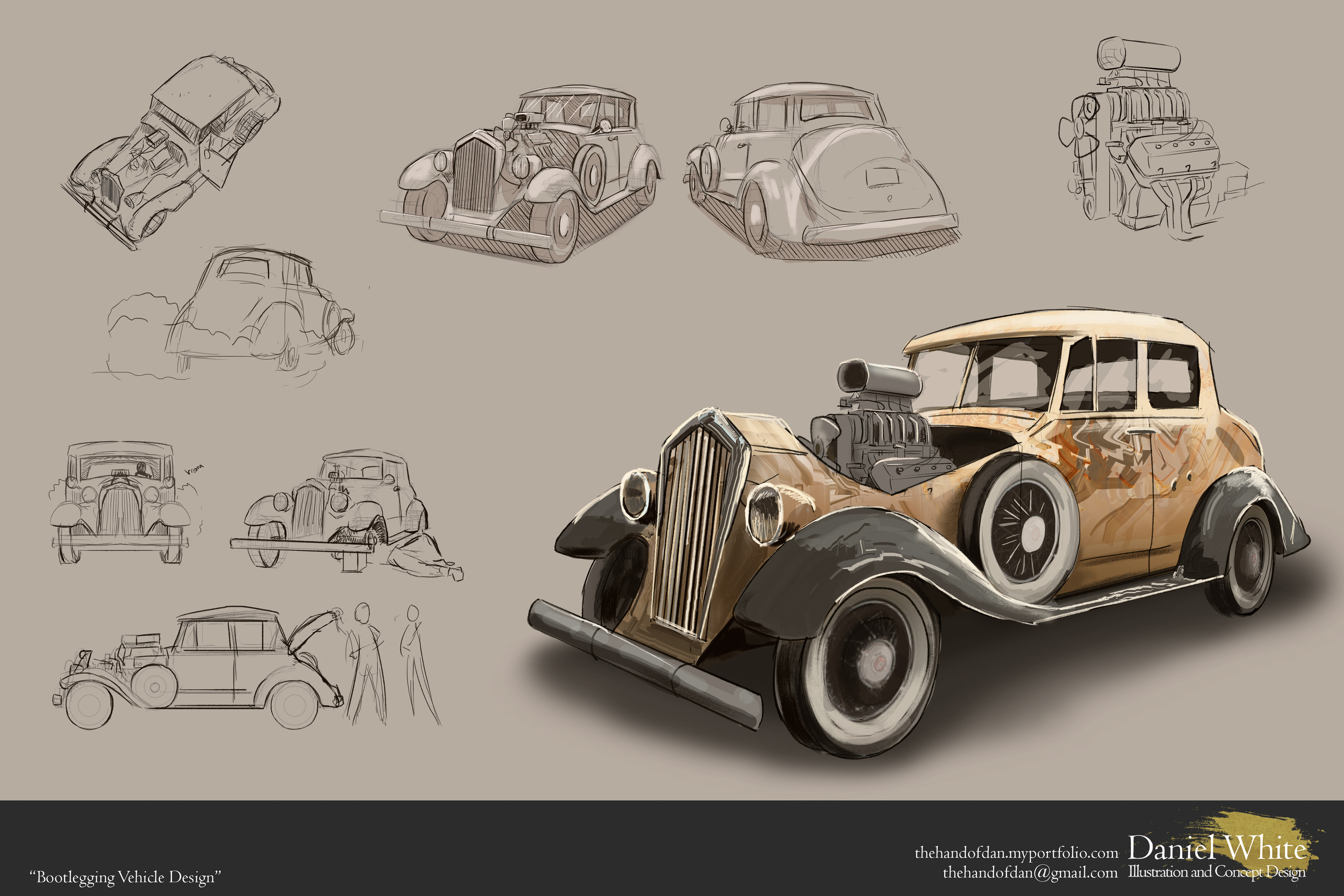 Bootlegging Vehicle Design, Prohibition Narrative