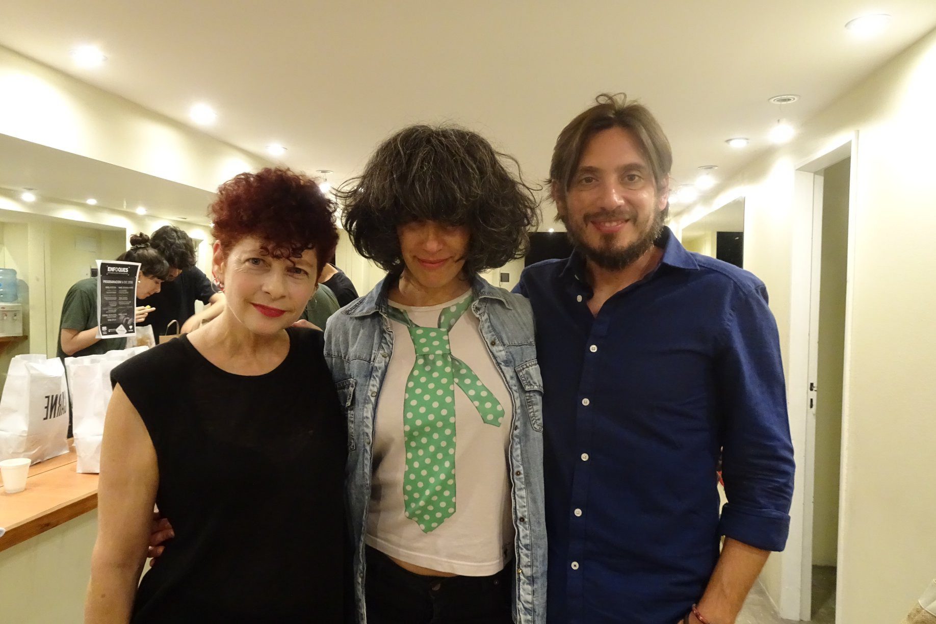 En camarines con las genias de Nora Lezano y Andy Cherniavsky