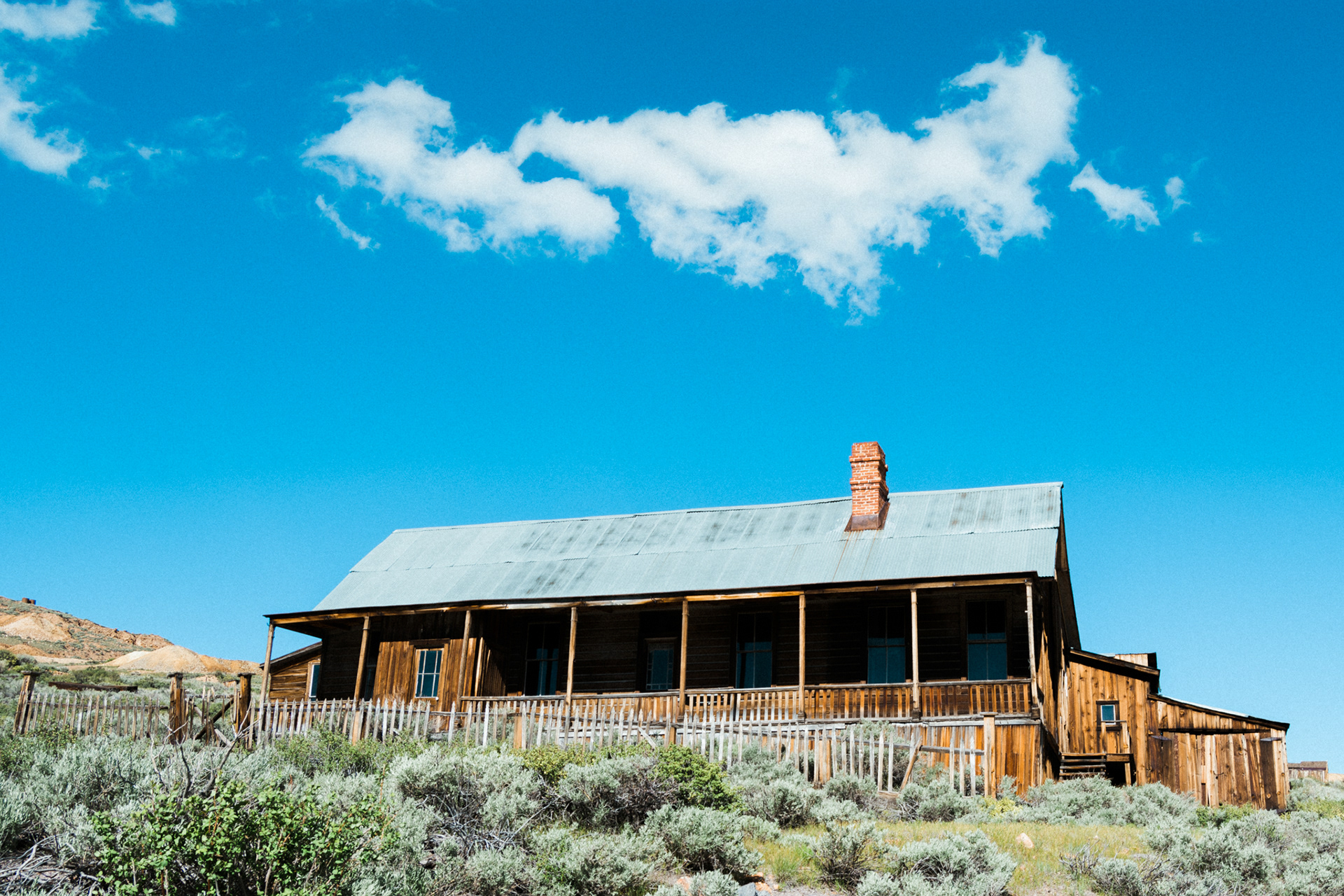 spookstad bodie californie