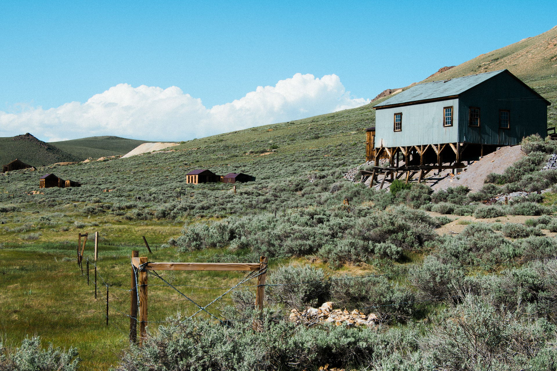 spookstad bodie californie