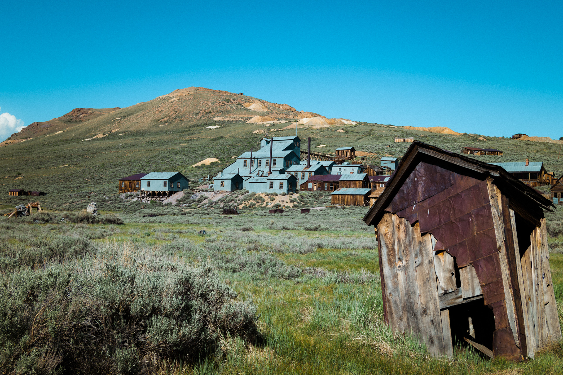 spookstad bodie californie